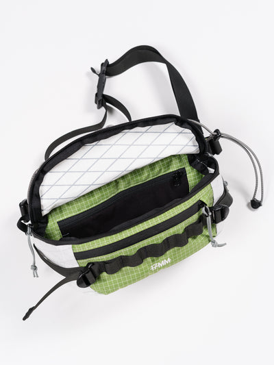 1733 for Meridian Side Pack 3.5L Moss 210D Dyneema® Gridstop & Quartz UVX40