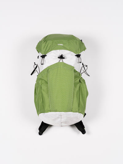 1733 for Meridian Rucksack Moss 210D Dyneema® Gridstop & Quartz UVX40