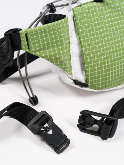 1733 for Meridian Side Pack 3.5L Moss 210D Dyneema® Gridstop & Quartz UVX40