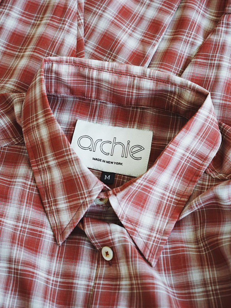 Sunday Shirt Red Wool Plaid | Shirts