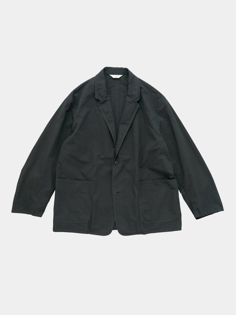 Garment Dye 2B Jacket Green Charcoal | Layers | Meridian