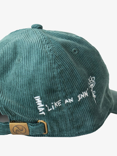 Embroidered Cap Green