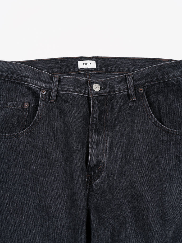 パンツ CIOTA BAGGY 5 POCKET PANTS BLACK 33 Baggy 5 Pocket Pants Medium Black | Pants | Meridian