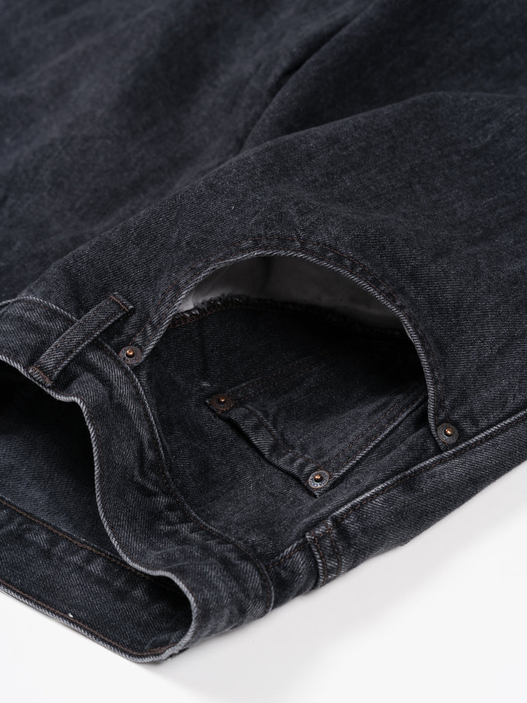 Baggy 5 Pocket Pants Medium Black | Pants | Meridian