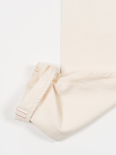 Loose Tapered Washi Denim Ecru