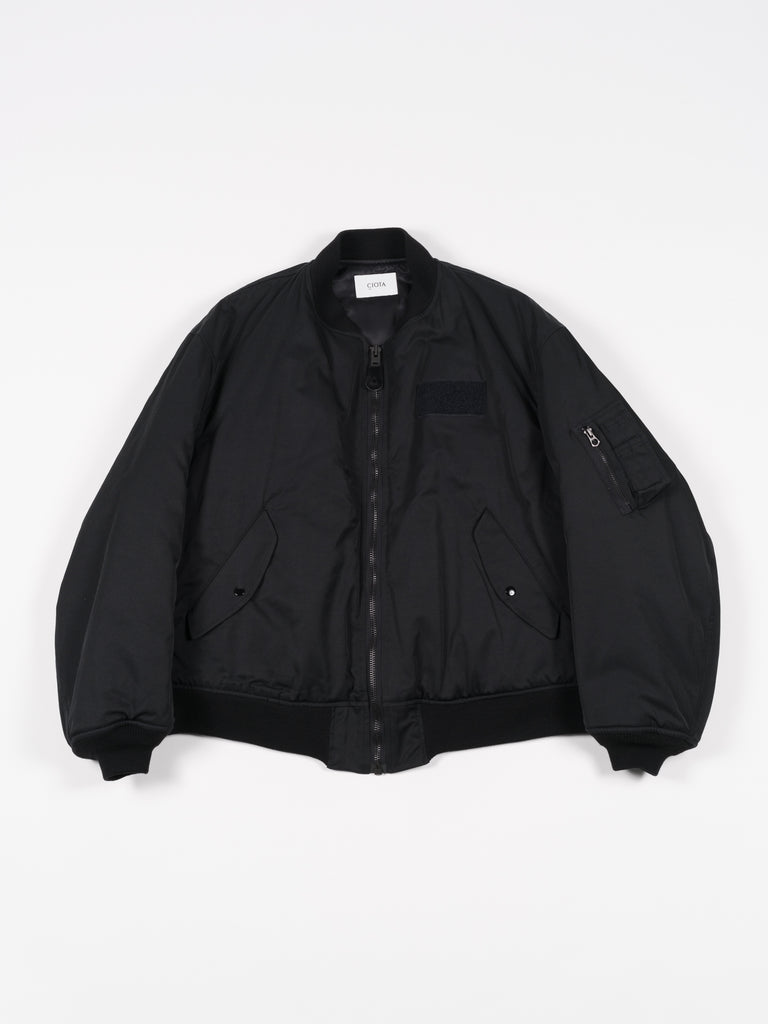 MA 1 Flight Jacket Black | Outerwear | Meridian