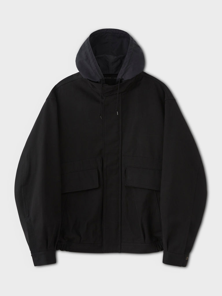 Lady White Co. x Phigvel-Makers Hooded Sporting Blouson Ink Black | Layers