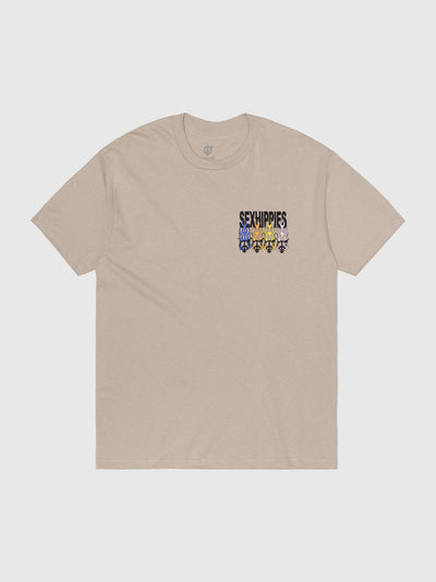 Flame Circle Tee Sand