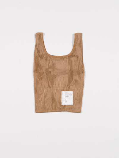 Suede Tote Bag Beige