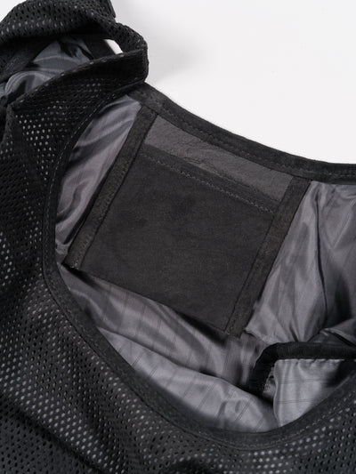 Suede Tote Bag Black