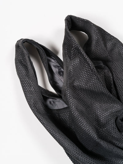 Suede Tote Bag Black