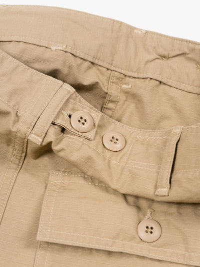 US Army Fatigue Pants Rip Stop Beige