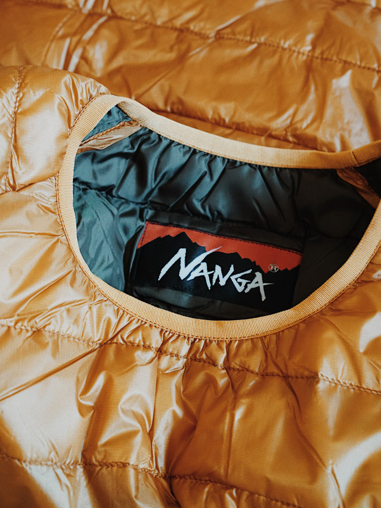 CAL O LINE x Nanga Down Big Tee S Brown | Outerwear | Meridian