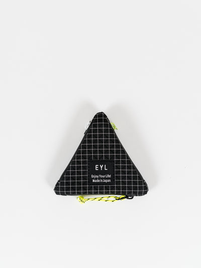 Coin Purse Dyneema 210 Denier X-grid Black