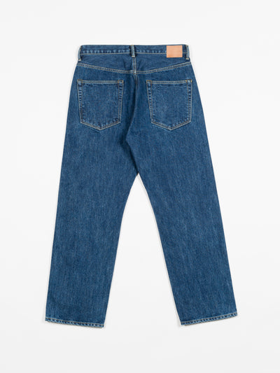Straight Denim Used Blue