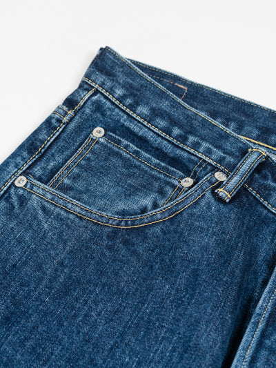 Straight Denim Used Blue