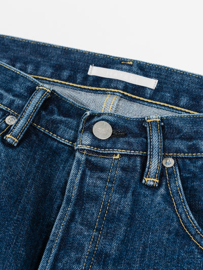 Straight Denim Used Blue