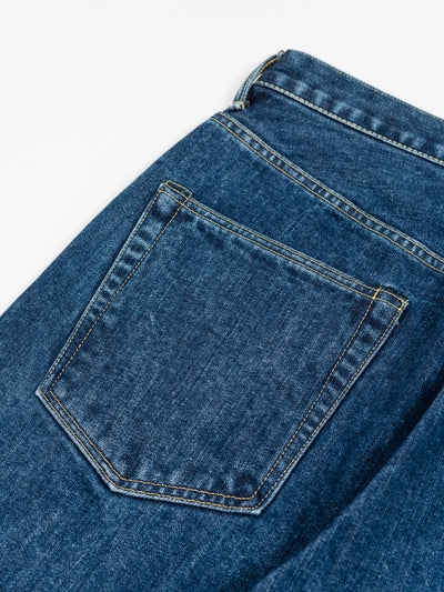 Straight Denim Used Blue