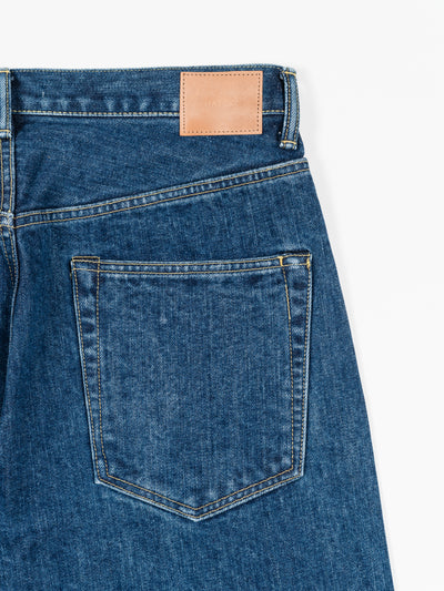 Straight Denim Used Blue
