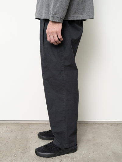 Garment-Dye Deep Tuck Pants Greige