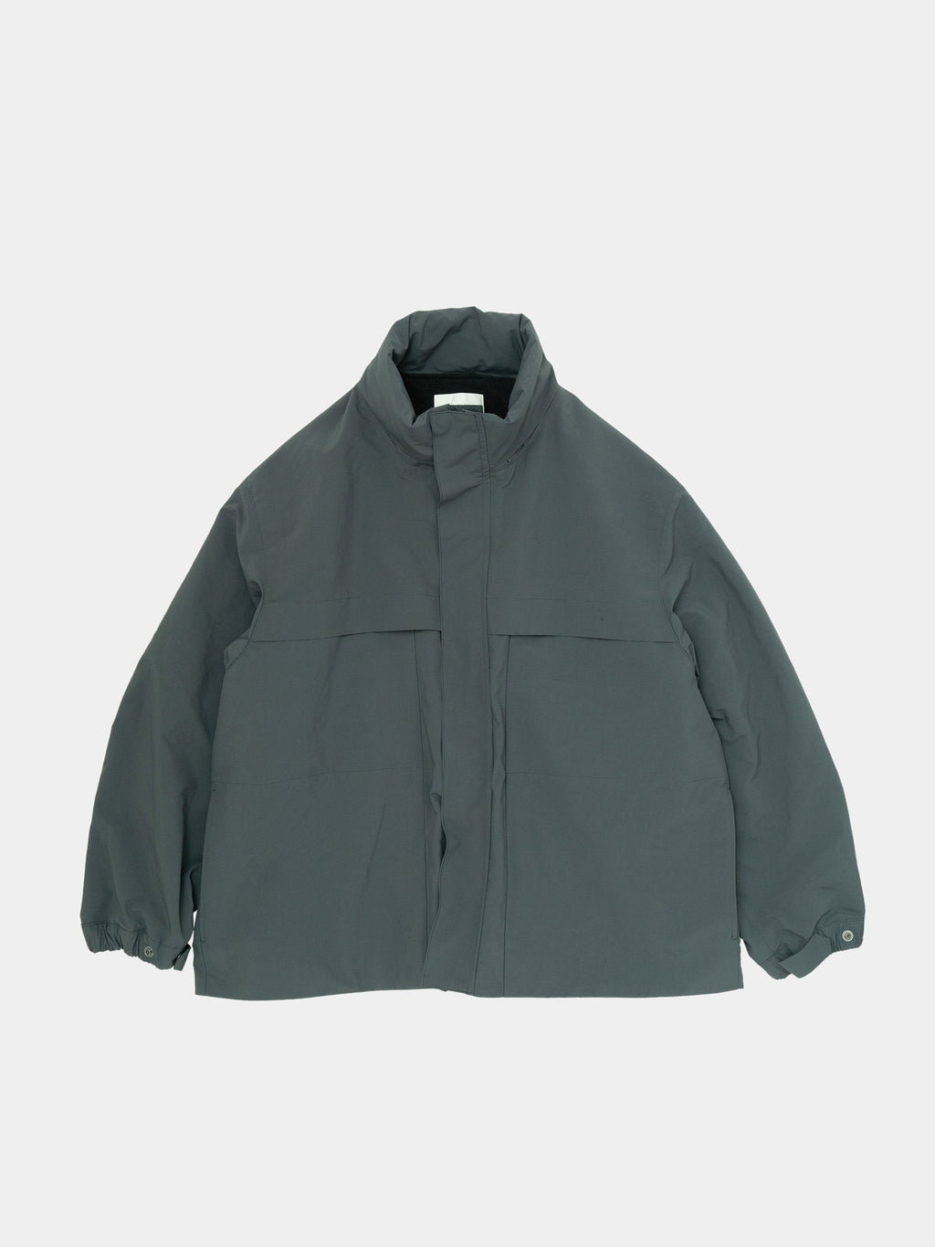 Stand Collar Field Jacket Blue Grey | Outerwear | Meridian