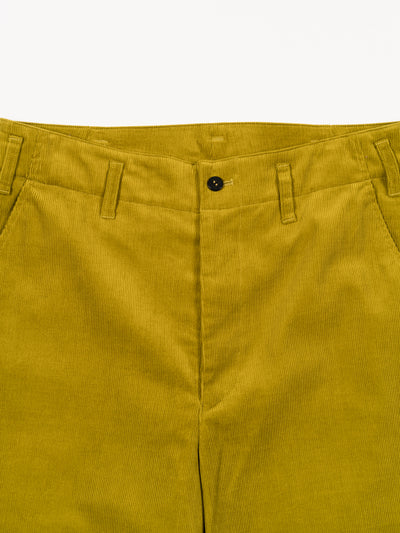 14W Organic Cotton Corduroy Pants Green