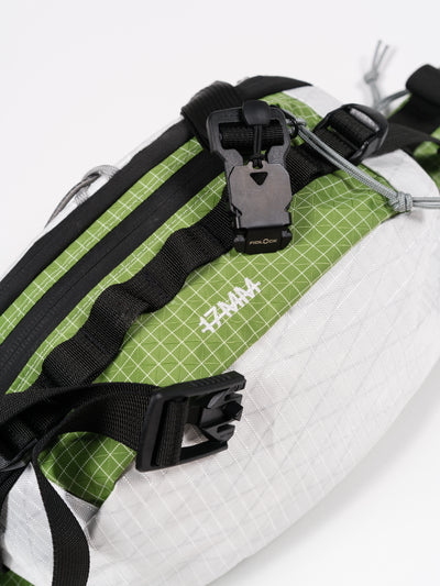 1733 for Meridian Side Pack 3.5L Moss 210D Dyneema® Gridstop & Quartz UVX40