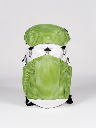 1733 for Meridian Rucksack Moss 210D Dyneema® Gridstop & Quartz UVX40