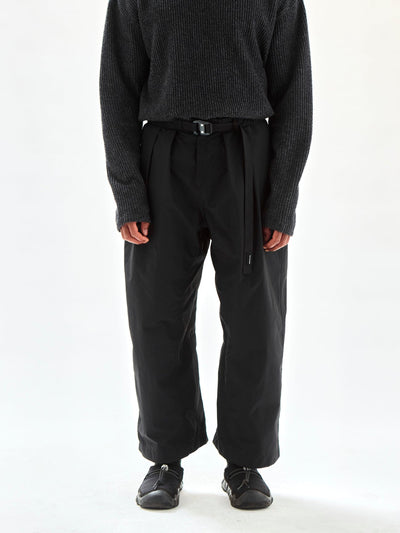 MP-111PA P_Article Pleated Trouser Carbon