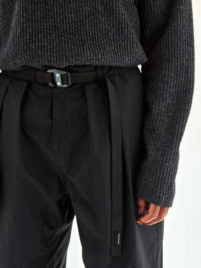 MP-111PA P_Article Pleated Trouser Carbon