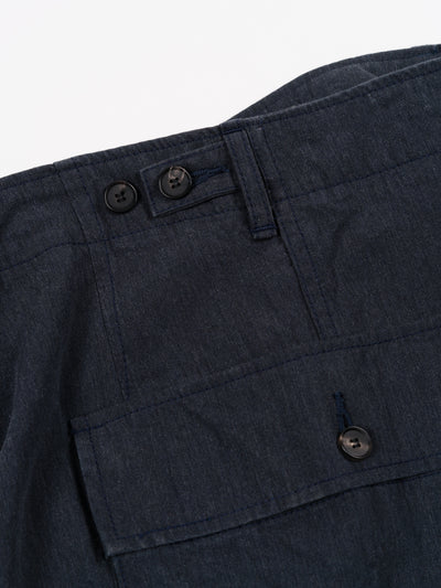 2 Pocket Shorts Top Charcoal