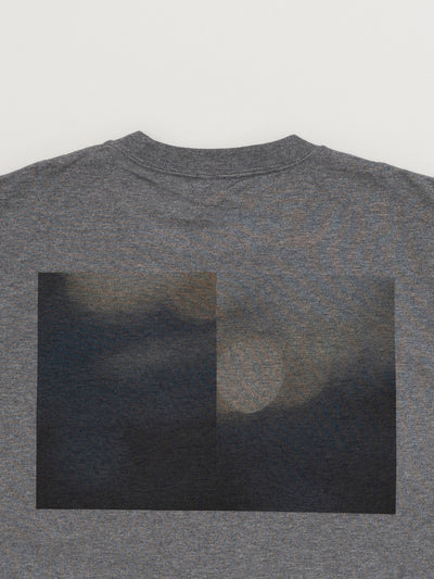 Printed Long Sleeve Charcoal