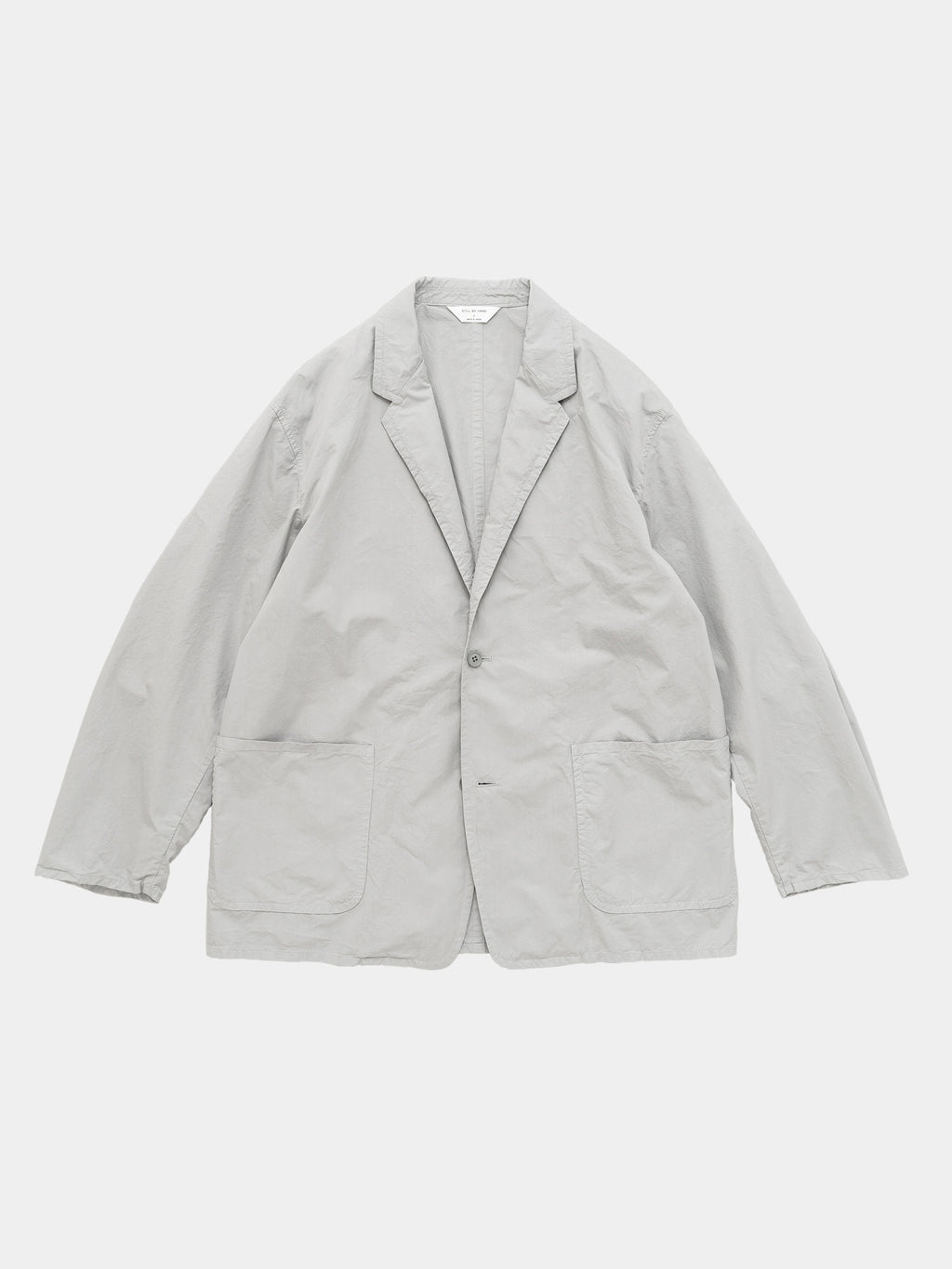 【日本入手困難】Garment-dyed gabardine blouson jacket Indigo Dye Sashiko Worker Jacket - Japanese Durable Workwear
