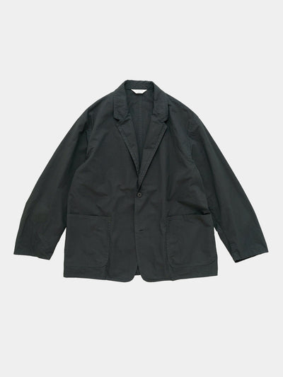 Garment Dye 2B Jacket Green Charcoal | Layers | Meridian