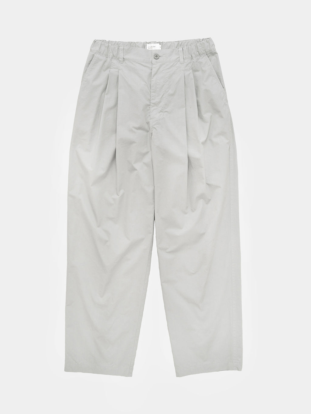 【2plan】Ice two-tuck linen pants Garment Dye 2 Tuck Pants Ice Grey | Pants | Meridian