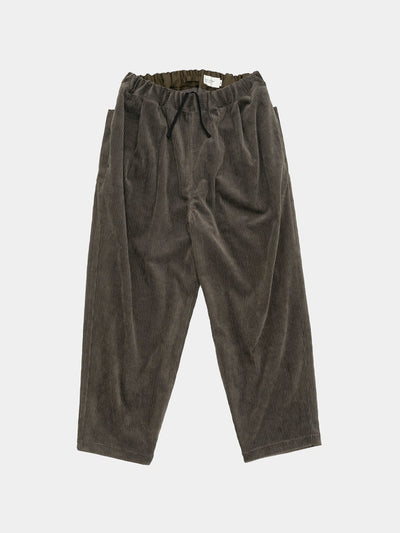 Corduroy Easy Pants Khaki Brown