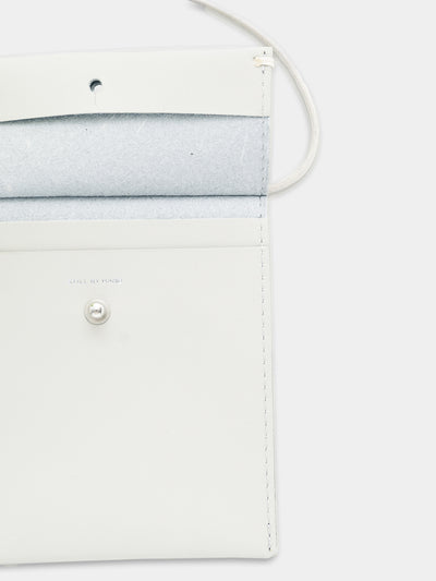 Square Leather Pouch Mint