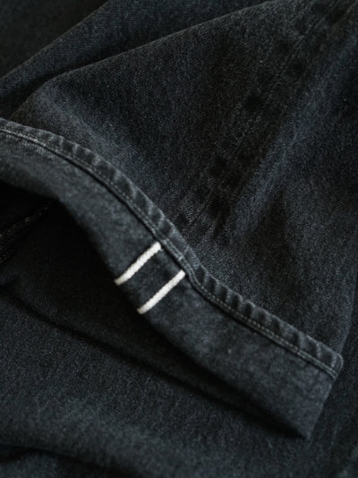 Lady White Co. x Phigvel Makers & Co Classic Jeans Wide Black Hand Fade