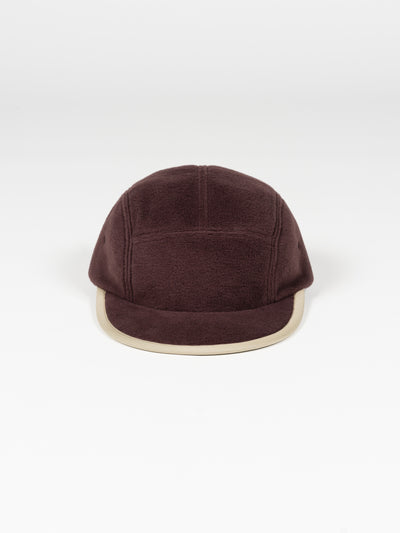 5 Panel Jet Cap Brown/Beige