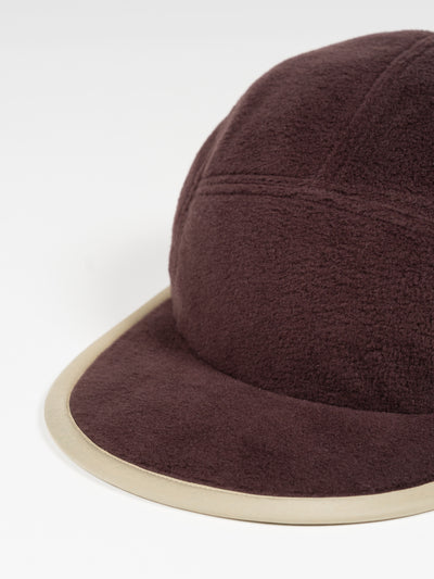 5 Panel Jet Cap Brown/Beige