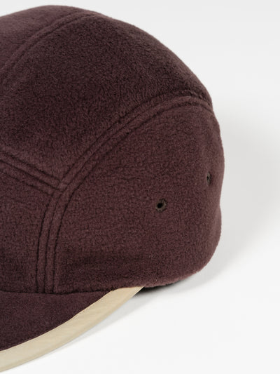 5 Panel Jet Cap Brown/Beige