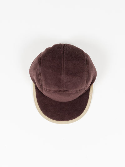 5 Panel Jet Cap Brown/Beige