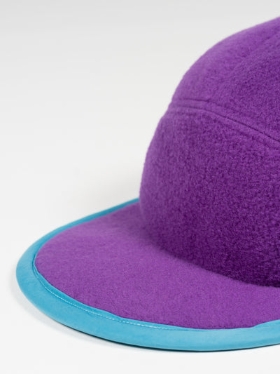 5 Panel Jet Cap Purple/Blue