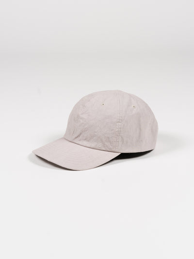 6 Panel Strap Back Cap Light Grey