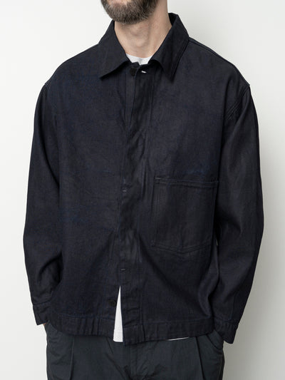 12oz Denim Jacket Black