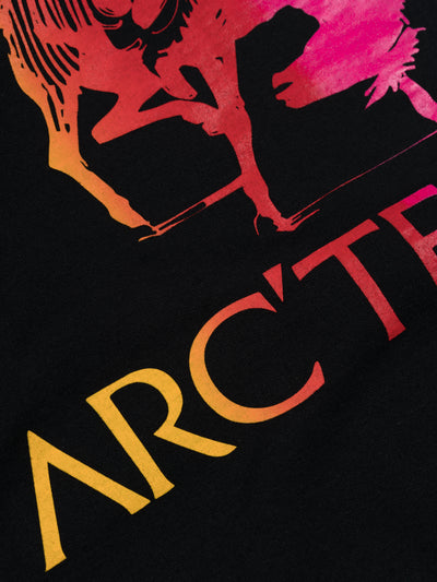 'ARC'TEXAS SUNSET' Hooded Sweatshirt Black