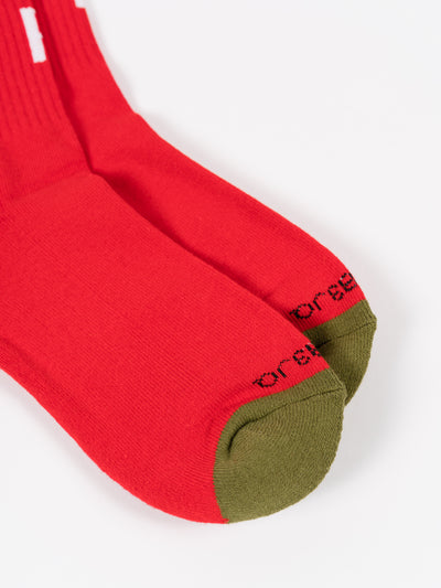 ASbRL Socks Red