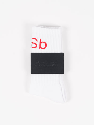 ASbRL Socks White