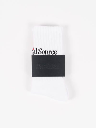 ASb Socks White