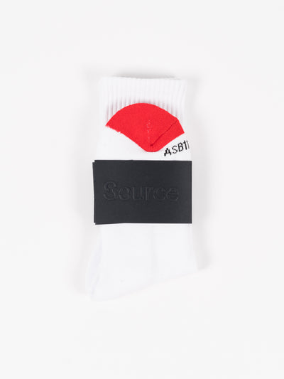 ASb Socks White
